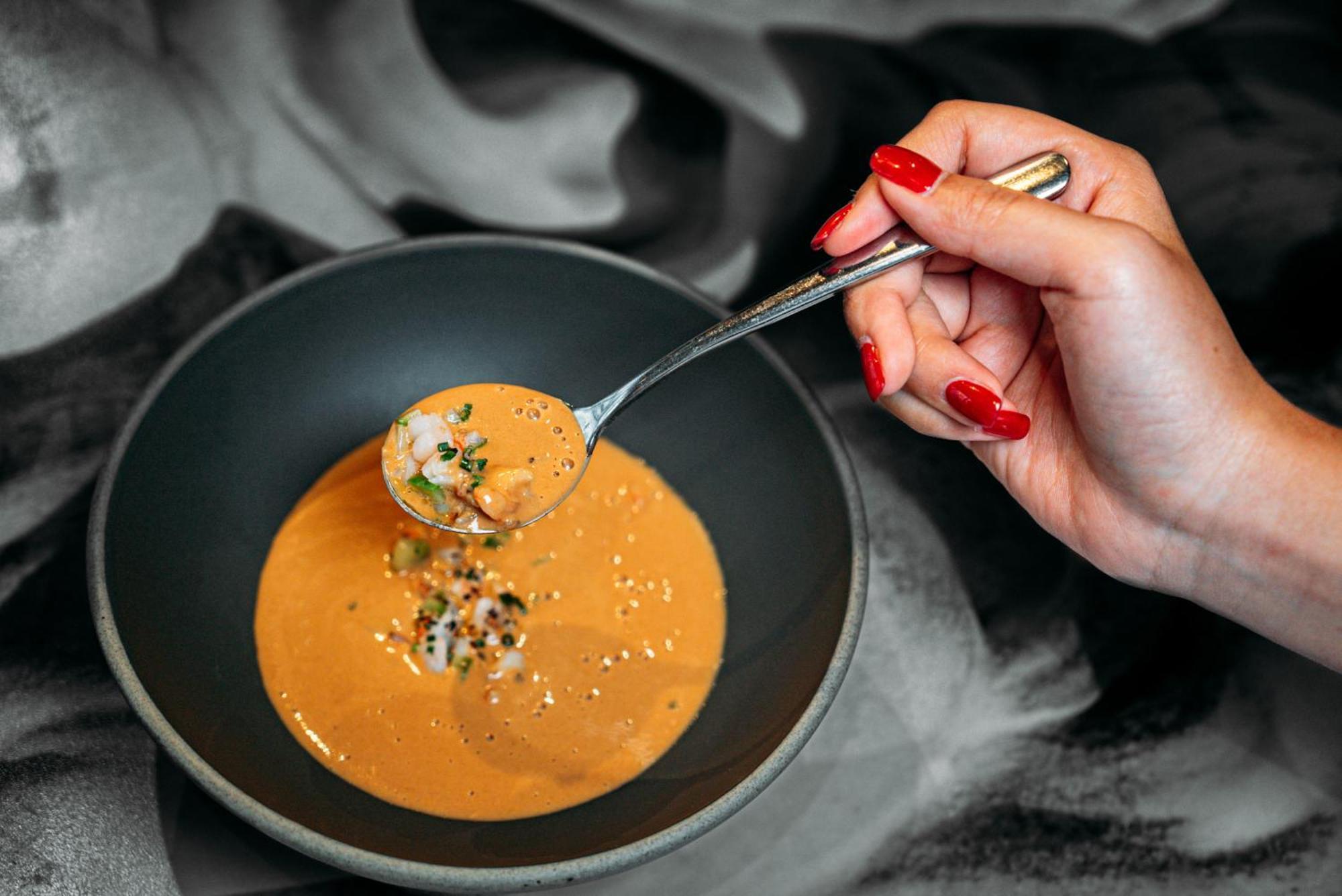 إنفانت ساجريه -فندق لاكشري هيستوريك بورتو المظهر الخارجي الصورة A bowl of gazpacho