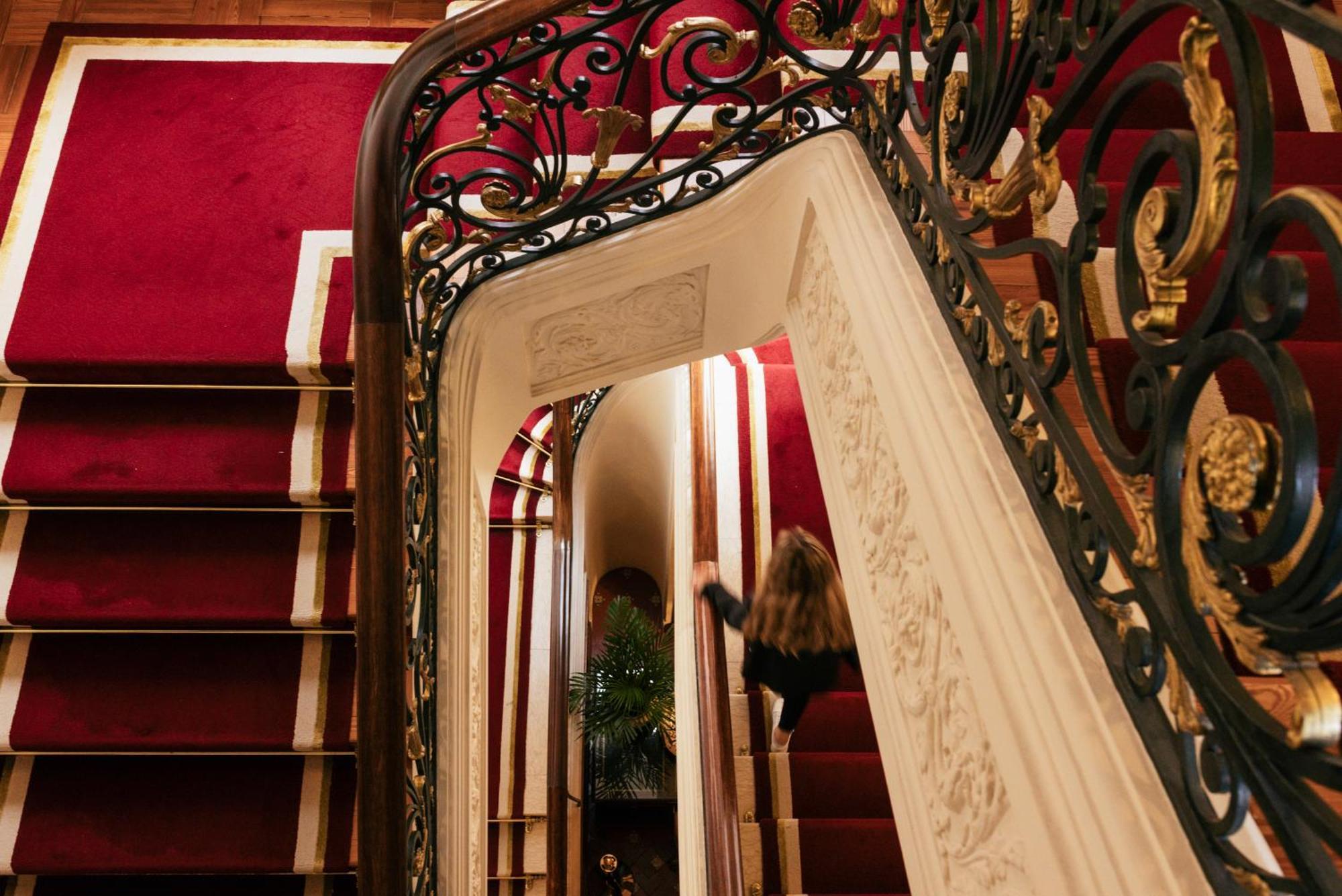 إنفانت ساجريه -فندق لاكشري هيستوريك بورتو المظهر الخارجي الصورة The staircase