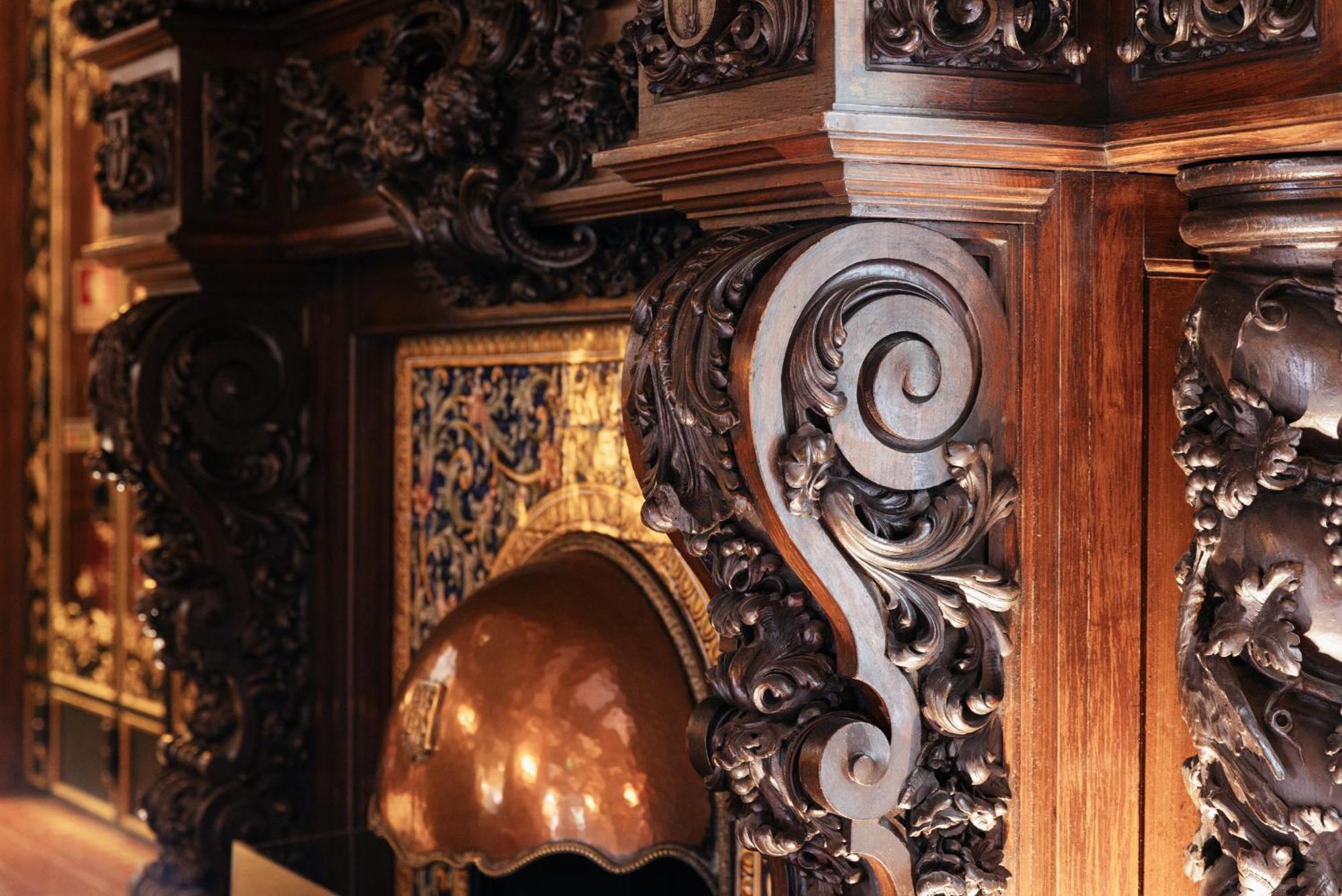 إنفانت ساجريه -فندق لاكشري هيستوريك بورتو المظهر الخارجي الصورة Detail of the organ